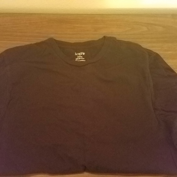 jcrew factory black cotton tshirt size medium - Picture 2 of 3